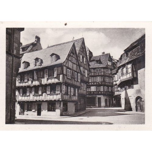 Colmar : 20 Mini-Photos En Noir Et Blanc.