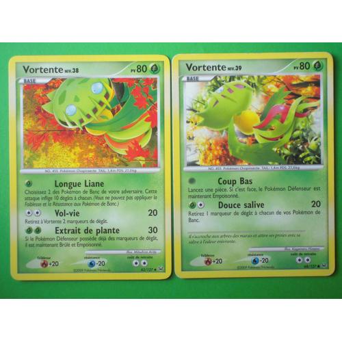 Pokemon Platine - Vortente 43/127 + Vortente 68/127