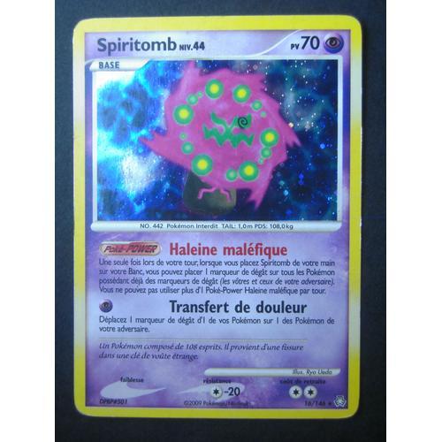 Pokemon - Spiritomb Niv.44 - 16/146 Rare Holo - Eveil Des Légendes