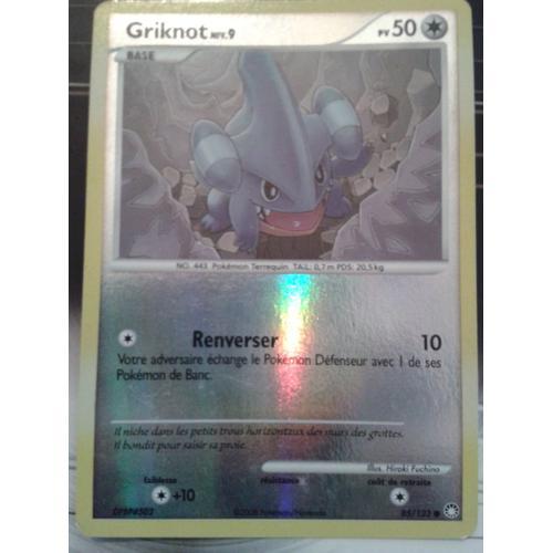 85/123 - Griknot - Pokémon - Français - Trésors Mystérieux - Reverse