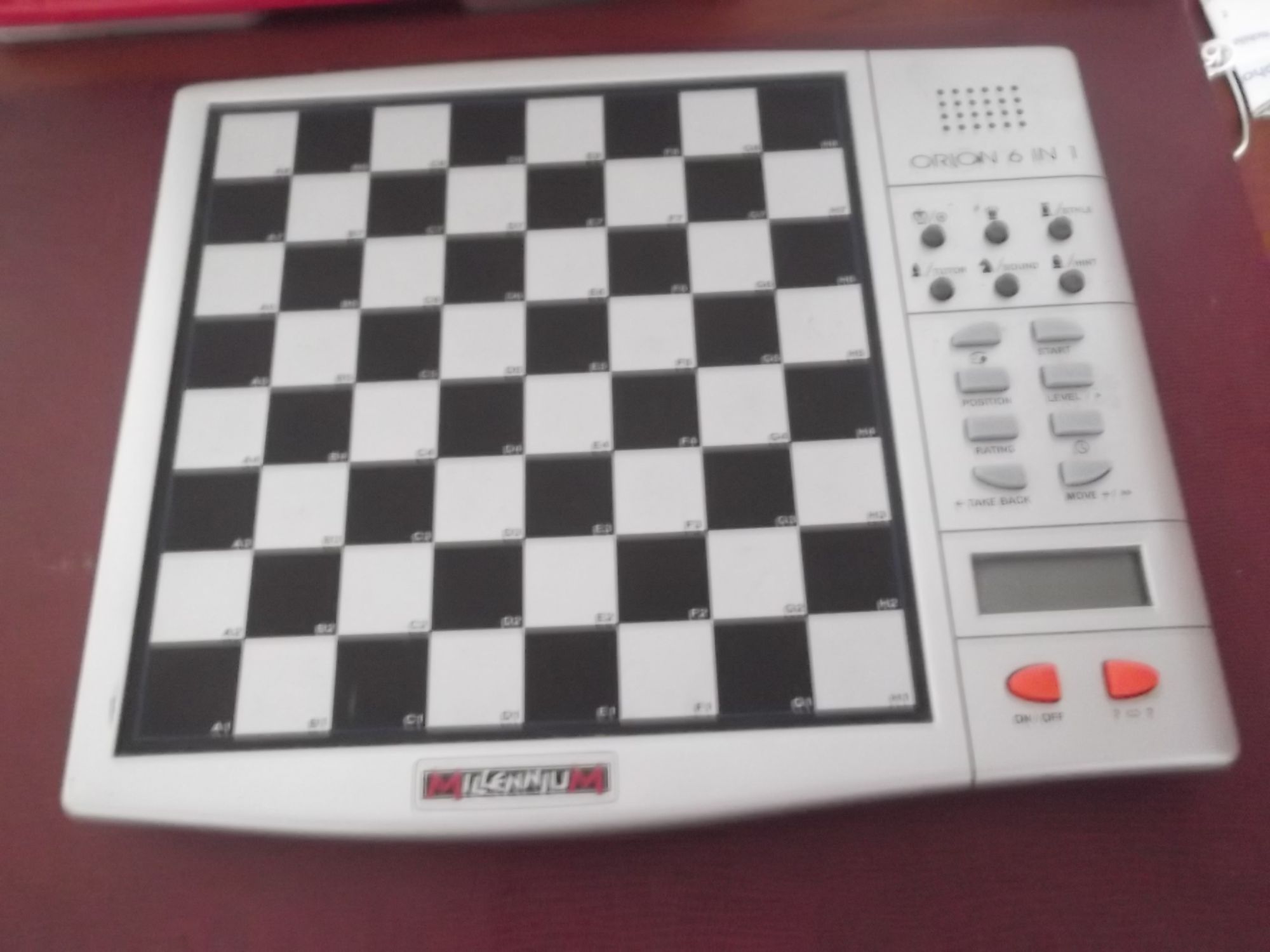 Jeu Electronique Echecs Orion 6 1n Millenium