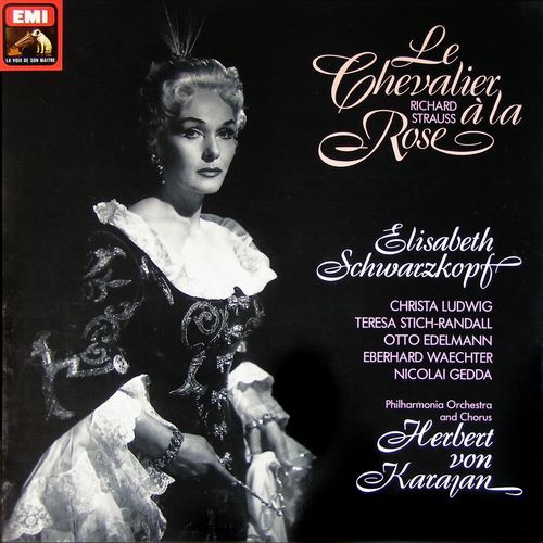 Strauss : Der Rosenkavalier / Le Chevalier À La Rose - Schwarzkopf, Ludwig, Stich-Randall, Karajan, Emi 1956