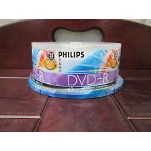 Philips - 25 x DVD-R - 4.7 Go 8x