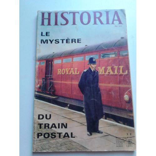 Historia N° 262 Du 01/09/1968 - Le Mystere Du Train Postal - Chateaubriand - Le Roi Louis-Philippe - Gilles De Rais - L'occitanienne.