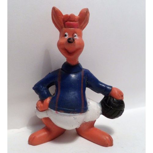 Figurine Kangourou Sportif - Le Basket - Stoc - 6cm