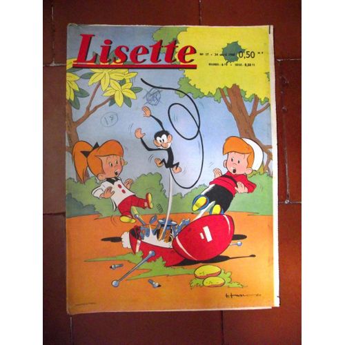 Lisette  N°17.24 Avril 1960.