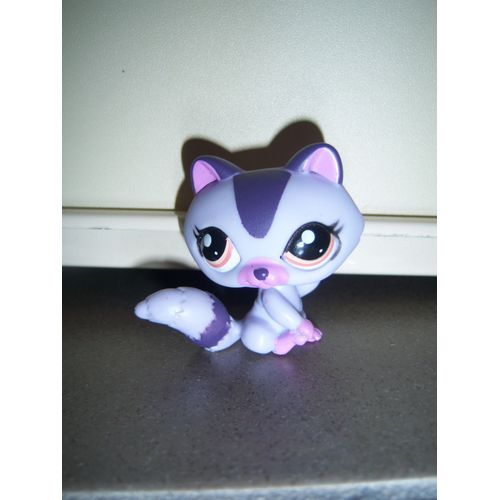 Littlest Petshop 1622 - Raton Laveur Raccoon Parme