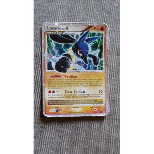 Pokemon  - Lucario Niv X 110 Pv Holo Dp12