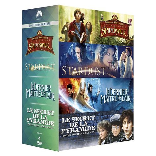 Paramount Collection Aventure : Les Chroniques De Spiderwick + Stardust + Le Dernier Maître De L'air + Le Secret De La Pyramide - Pack