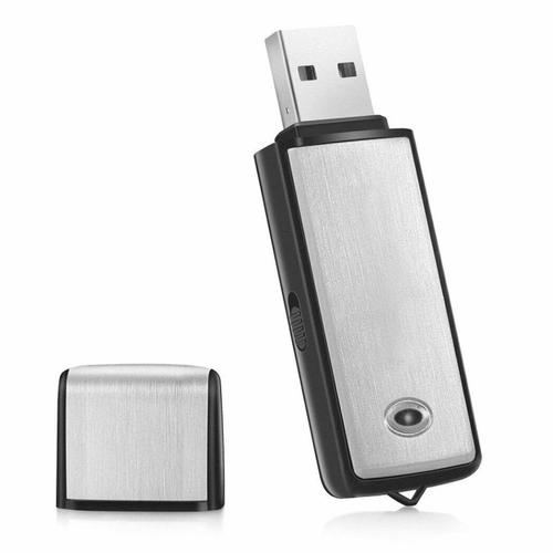 aLLreLi Dictaphone numérique CP00341 2-en-1 Mini clé USB 8 Go goodnice