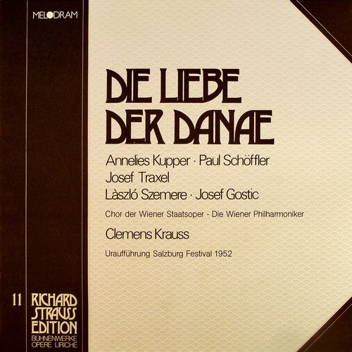 Strauss : Die Liebe Der Danae / L'amour De Danaé - Kupper, Schöffler, Krauss, 1952