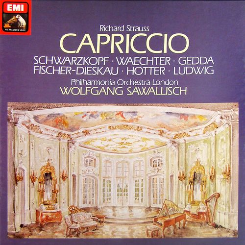 Strauss : Capriccio - Schwarzkopf, Fischer-Dieskau, Gedda, Hotter, Sawallisch