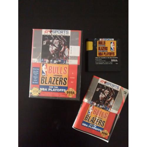 Bulls Versus Blazers And The Nba Playoffs [Genesis] Sega Megadrive