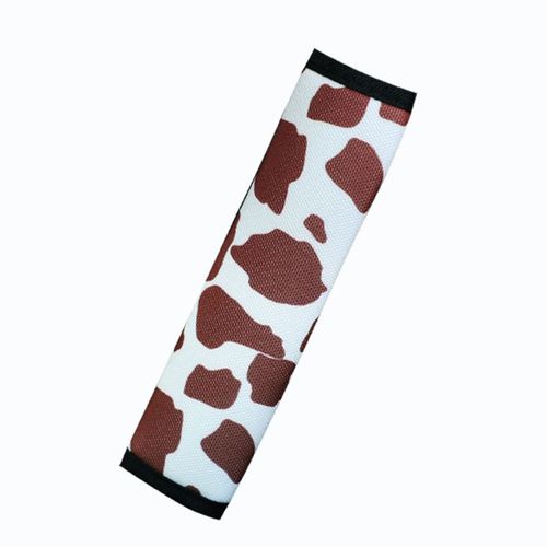 Protège-Épaules Pour Ceinture De Sécurité De Voiture En Tissu À Motif De Vache, Marron Goodnice