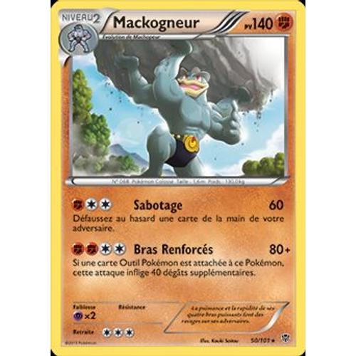 Mackogneur 50 Pokémon Explosion Plasma