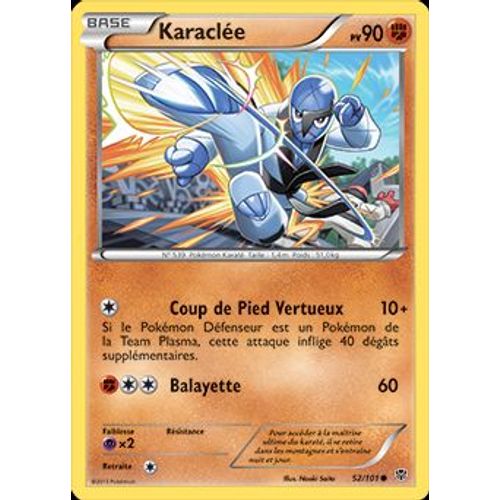 Karaclée 52 Pokémon Explosion Plasma X5