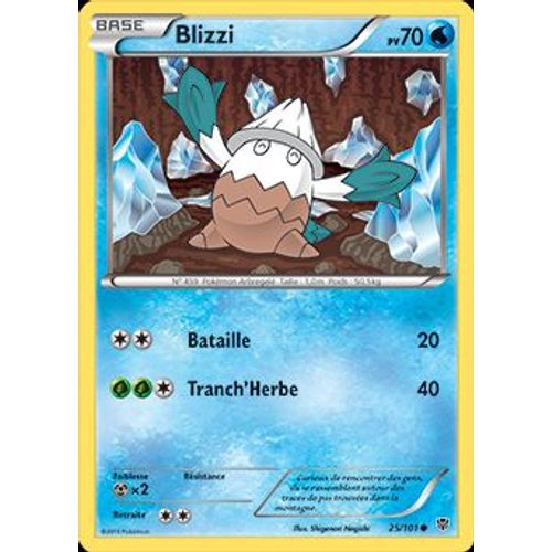 Blizzi 25 Pokémon Explosion Plasma X5