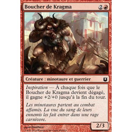 Magic Créations Divines : Boucher De Kragma (Foil) 100/165