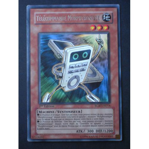 Yugioh Télécommande Morphtronique 1er Édition Rgbt-Fr014