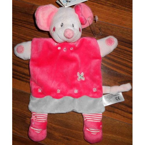 Doudou Souris Rose Fushia Gris Souliers Roses Peluche Bébé Naissance Simba Toys Benelux Blanc Rose Gris Plush Comforter Soft Toy Kiabi 