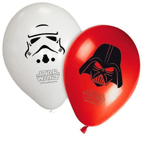 Gamme Pack 8 Star Wars Parti Ballons Classique Disney