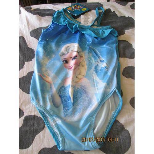 Maillot De Bain Reine Des Neiges 6 Ans