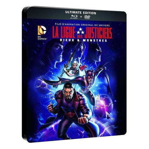 Les Aventures De La Ligue Des Justiciers - Dieux Et Monstres - Ultimate Edition - Blu-Ray + Dvd - Boîtier Métal
