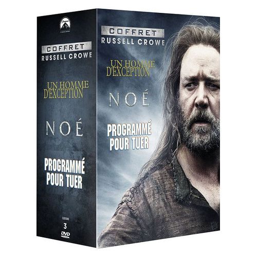 Coffret Russell Crowe : Noé + Un Homme D'exception + Programmé Pour Tuer - Pack
