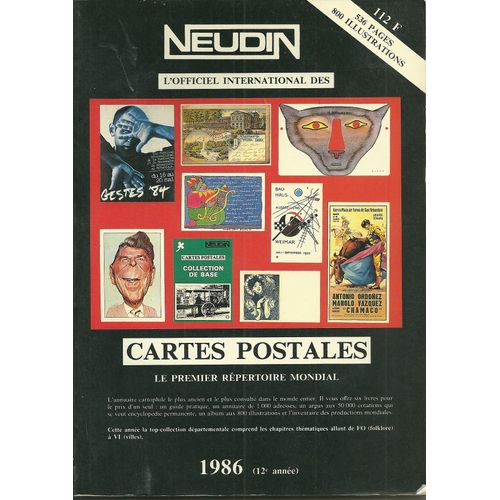 Neudin N° 12 : L'officiel De La Carte Postale