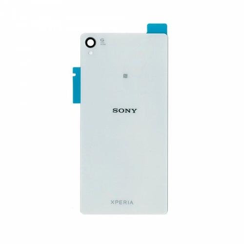 Vitre Arriere Sony Xperia Z3 Blanc   Adhesif Logo Sony +Outils