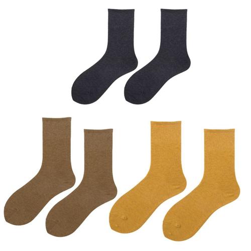 Chaussettes Légères Comfortsoft Pour Femme Bleu Mah + Vert Militaire + Curcuma Goodnice