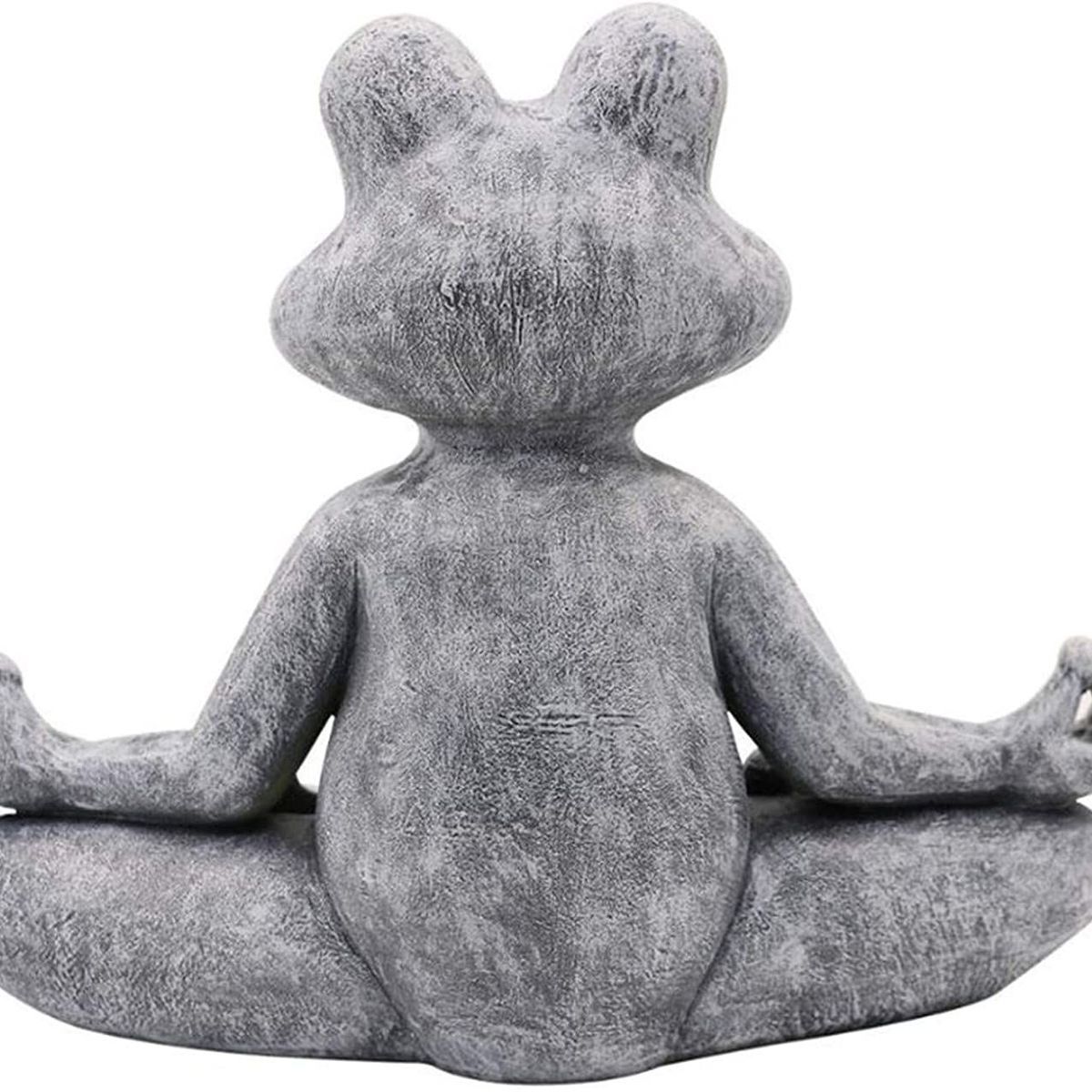Statue De Mditation Zen Yoga Dcoration Personnage Rsine M... - 3