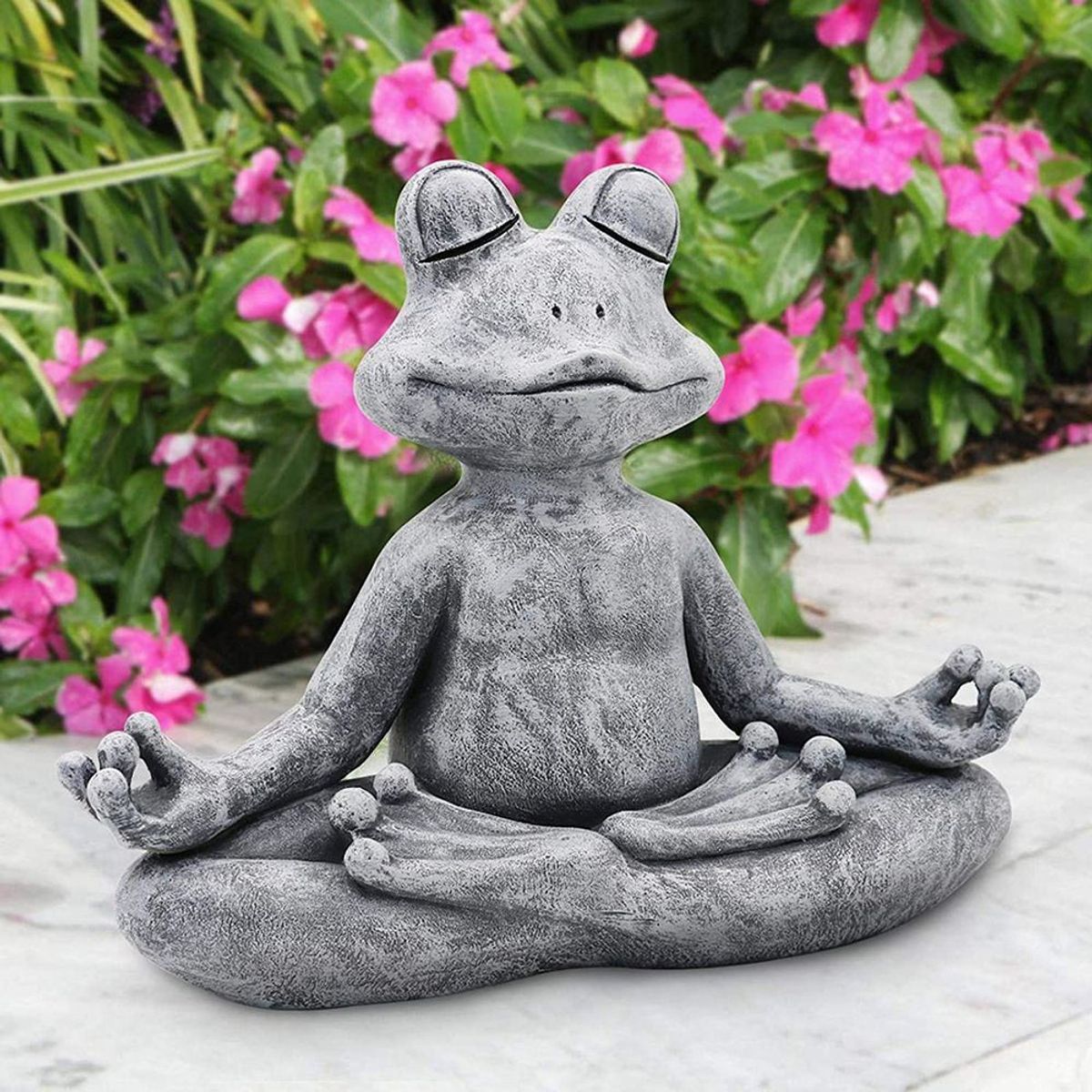 Statue De Mditation Zen Yoga Dcoration Personnage Rsine M... - 4
