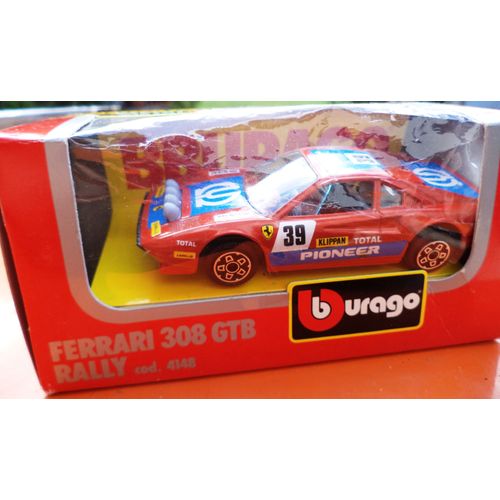 Burago 4148 - Ferrari 308 Gtb Rally #39 Pioneer 1:24-Bburago