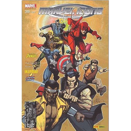 " Fantômes " ( The New Avengers - Fantastic Four - Iron Man - Captain America ) : Marvel Icons N° 39 ( Juillet 2008 ) - Collector Edition