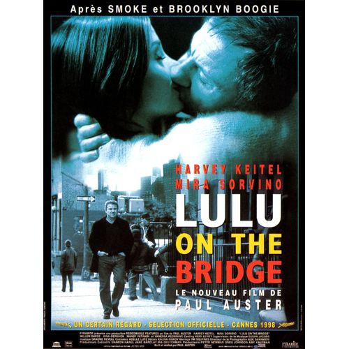 Lulu On The Bridge - Affiche Originale De Cinéma - Format 40x60 Cm - Un Film De Paul Auster Avec Harvey Keitel, Richard Edson, Dana Lyn Baron, Don Byron, Kevin Corrigan - Année 1998