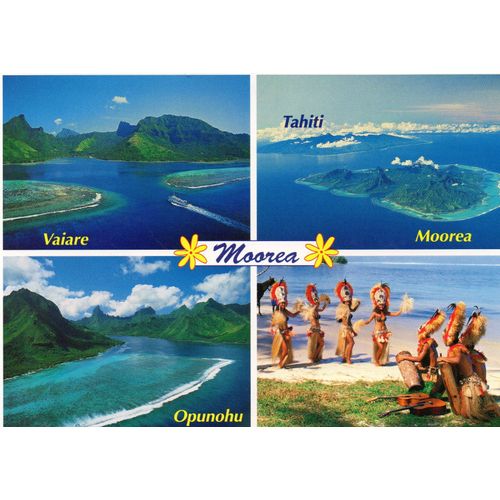 Carte Morea  " Île Soeur De Tahiti " Tbe