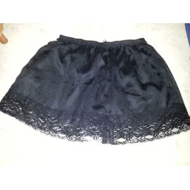 Jupe Jennyfer Noir Façon Dentelle