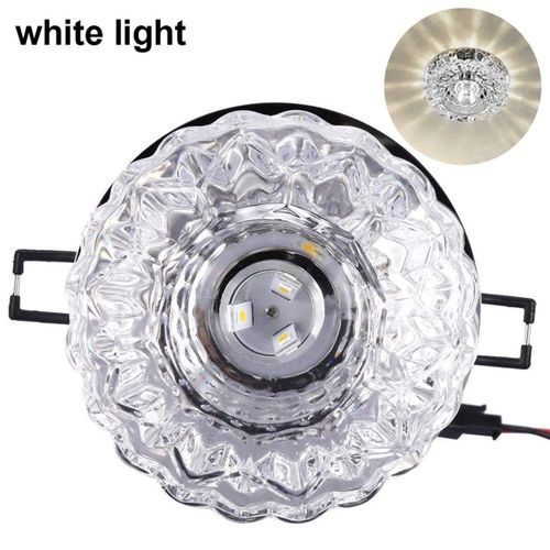 Plafonnier Led En Verre De Cristal Style D'éclairage 2 Goodnice