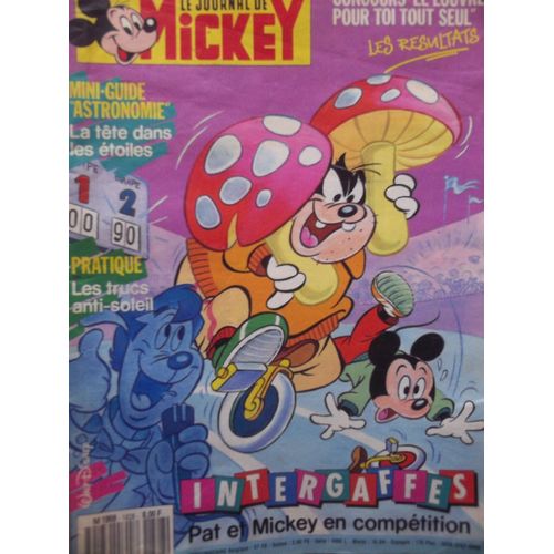 LE JOURNAL DE MICKEY N°1834 DE 1987 - BD et humour | Rakuten