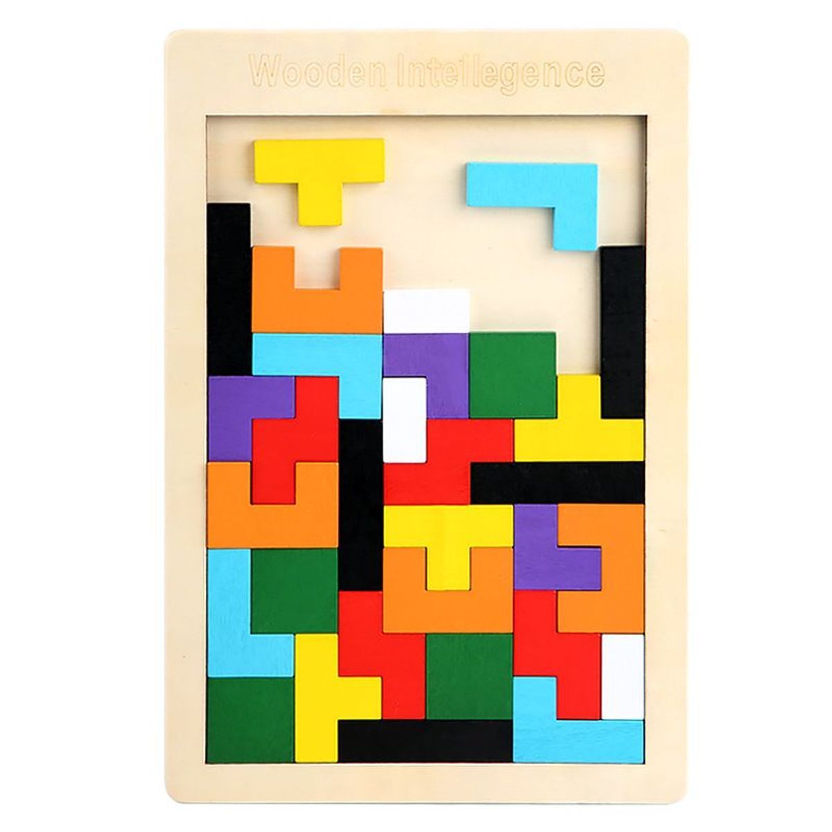 Jouet Puzzle En Bois Tetris  Partir De 3 Ans Pour Garons P... - 2