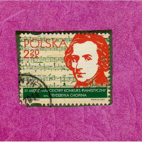 Timbre Polska Pologne Frédéric Chopin 2005