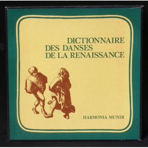 Dictionnaire Des Danses De La Renaissance Henri Jarrié 3 X Lp & Bx Ex