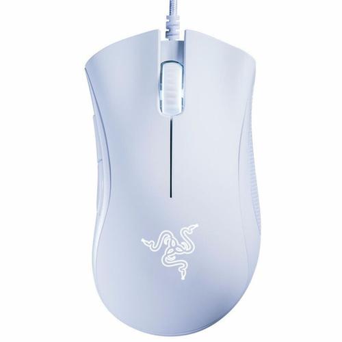 Souris gamer Razer DeathAdder Essential (2021) ergonomique USB Optique 6400 DPI blanc