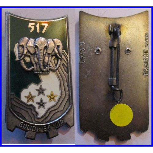 Insigne 517° Régiment Du Train