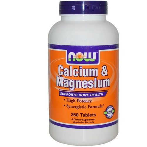 Now Foods, Calcium & Magnésium (2:1), 250 Comprimés 