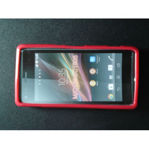 Coque Téléphone Sony Xperia M - Couleur Rouge