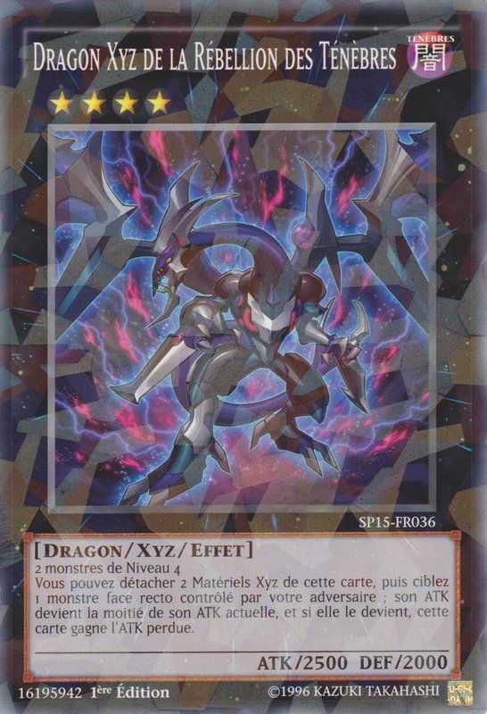 Dragon Xyz De La Rebellion Des Tenebres Sp15-Fr036