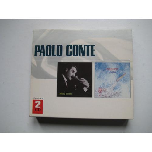 Coffret 2 Cd Paolo Conte/ Paolo Conte/ Aguaplano