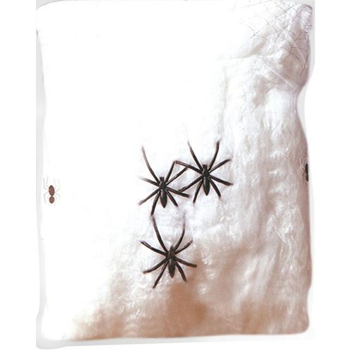Fausse Toile D'araignée Blanche 50g Halloween - 71506